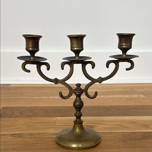 Vintage Brass Candelabra